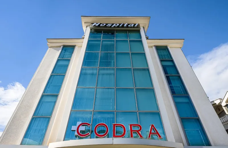 The CODRA hospital building in Pogorica