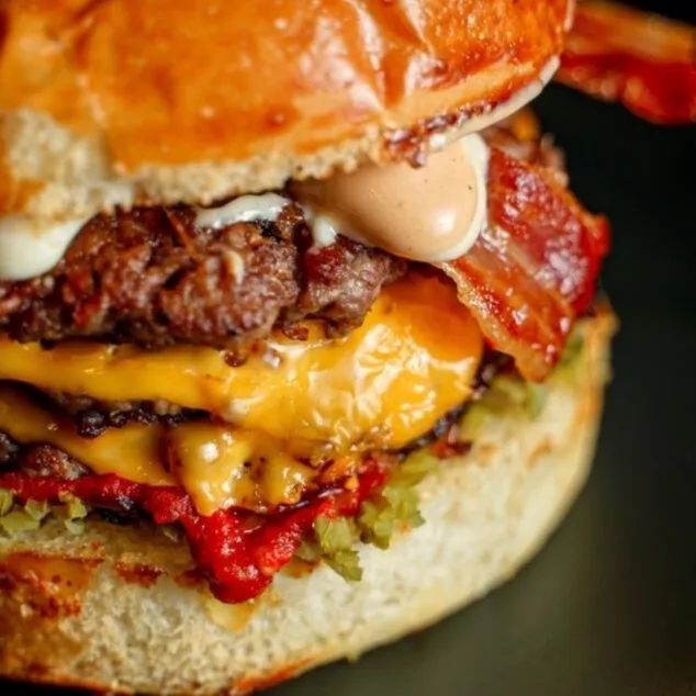 Signature gourmet burger by The Big Bite, Tivat, Montenegro