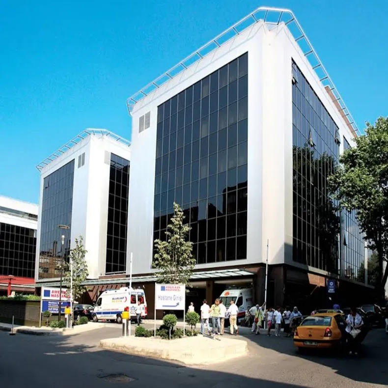 The complex of the American Hospital in Istanbul, Türkiye 