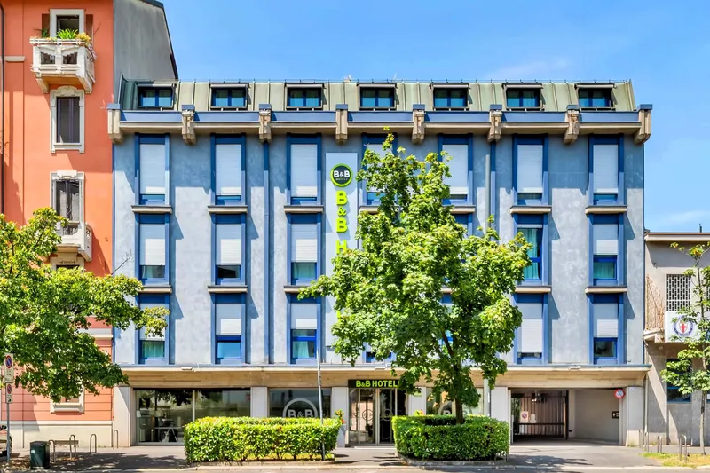 Street view of B&B Hotel Milano Portello in Milan, Italy 