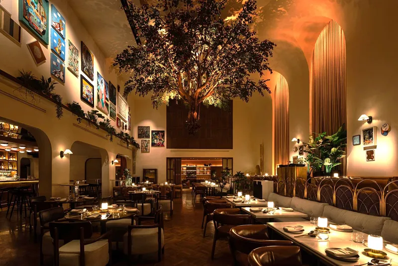 The cozy ambiance of the Uma Nota restaurant in Manila