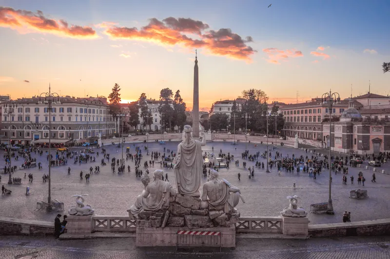 Piazza del Popolo in Rome